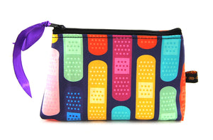 Pochette de sac "Pansements multicolores"