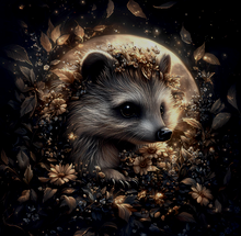 Charger l'image dans la galerie, Vanity "Hérisson nocturne" (Livraison MAI 2026) https://bb-bullyshop.com