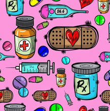 Charger l&#39;image dans la galerie, Vanity/ Lunch bag isotherme &quot;Comics Nurse&quot; (Livraison OCTOBRE 2025)