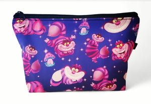 Pochette à bazar XXL "Cheshire Cat violet"