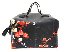 Charger l&#39;image dans la galerie, Vanity XXL/ Lunch bag isotherme &quot;Asia noir&quot; en 20x30x25 (Livraison DECEMBRE 2025)