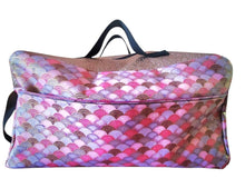Charger l&#39;image dans la galerie, Mallette Infirmière Libérale XL 25x45x25 &quot;Eventail mauve-or&quot; (Livraison DECEMBRE 2025)