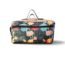 Charger l'image dans la galerie, Mallette Infirmière Libérale XL 25x45x25 "Lotus multicolore / dessus paillette bronze" (Livraison NON GARANTIE pour Noël)