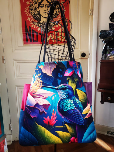 Bully Bag en velours 