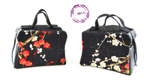 Charger l&#39;image dans la galerie, Vanity/ Lunch bag isotherme &quot;Asia noir&quot; (Livraison JANVIER 2026)