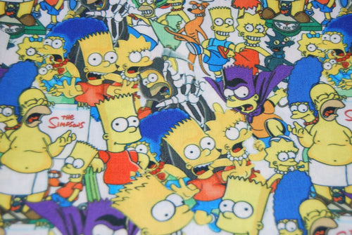 Tissu Simpsons(pas à vendre)