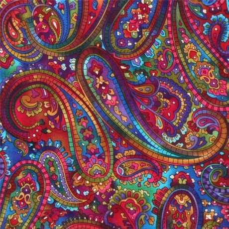 Paisley multicolore (pas à vendre)