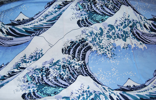 Tissu japonais vague de Kawanaga (pas à vendre)